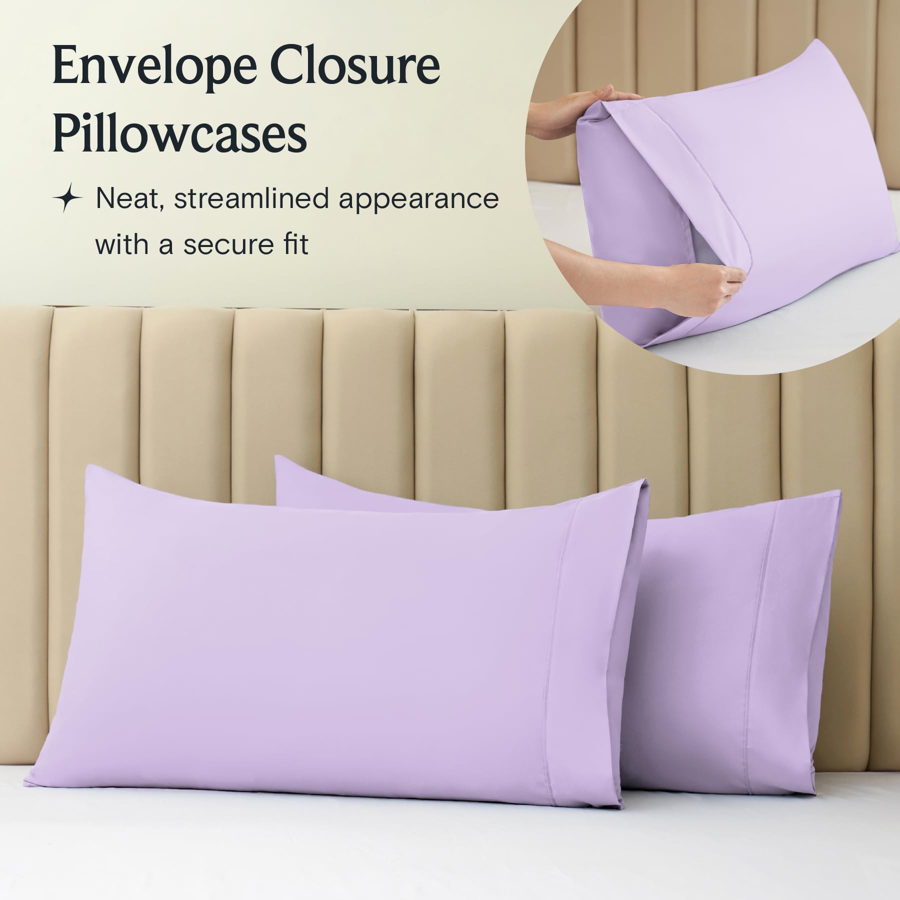 Zunatero 6PC Queen Sheet Set – Cooling Microfiber, Deep Pocket, Periwinkle